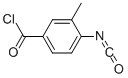 Benzoyl chloride, 4-isocyanato-3-methyl- (9CI),131457-71-1,结构式