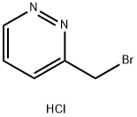 Pyridazine, 3-(broMoMethyl)-, hydrochloride Struktur