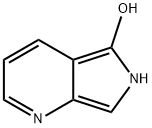 6H-Pyrrolo[3,4-b]pyridin-5-ol Struktur