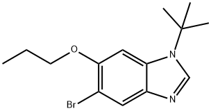 5-브로모-1-t-부틸-6-프로폭시-1,3-벤조디아졸