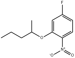 4-플루오로-2-(1-메틸부톡시)-1-니트로벤젠