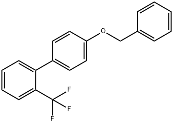 1-Benzyloxy-4-[2-(trifluoromethyl)phenyl]benzene Structure