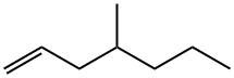 4-メチル-1-ヘプテン 化学構造式