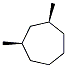 cis-1,3-Dimethylcycloheptane 化学構造式