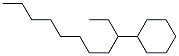 (1-Ethylnonyl)cyclohexane Structure