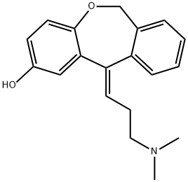 (E)-2-Hydroxy Doxepin 结构式