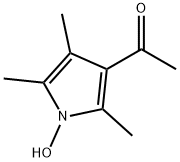 Ethanone, 1-(1-hydroxy-2,4,5-trimethyl-1H-pyrrol-3-yl)- (9CI),131527-58-7,结构式