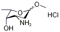 Methyl -L-Daunosamine Hydrochloride Structure