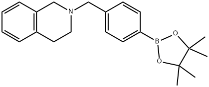 2-[4-(4,4,5,5-TetraMethyl-1,3,2-dioxaborolan-2-yl)benzyl]-1,2,3,4-tetrahydroisoquinoline|4-(1,2,3,4-四氢-2-异喹啉基甲基)苯硼酸频哪酯