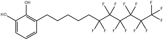 3-(tridecafluoroundecyl)catechol 结构式
