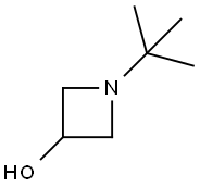 1-tert-Butylazetidin-3-ol Structure