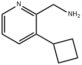 (3-cyclobutylpyridin-2-yl)MethanaMine Structure