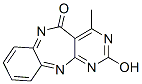 2-hydroxy-4-methylpyrimido(4,5-b)(1,5)benzodiazepin-5-one Structure