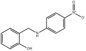 N-(2-Hydroxybenzyl)-4-nitroaniline Struktur