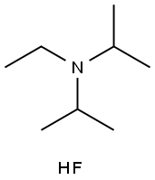 Diisopropylethylamine trihydrofluoride Struktur