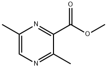 Pyrazinecarboxylic acid, 3,6-dimethyl-, methyl ester (9CI) Struktur