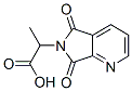 6H-Pyrrolo[3,4-b]pyridine-6-acetic  acid,  5,7-dihydro--alpha--methyl-5,7-dioxo- 结构式