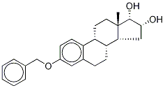 (16α,17α)-3-(PhenylMethoxy)-estra-1,3,5(10)-triene-16,17-diol Struktur