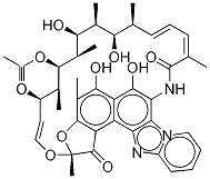 11-Desmethyl Rifaximin-d4 结构式