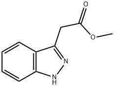 甲基 2-(1H-吲唑-3-基)乙酸酯,131666-74-5,结构式