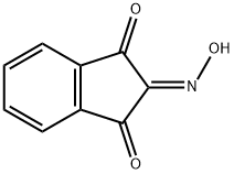 1H-Indene-1,2,3-trione 2-oxime Struktur