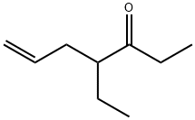 4-ethyl-6-hepten-3-one 结构式