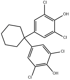 13168-35-9 2,6-dichloro-4-[1-(3,5-dichloro-4-hydroxy-phenyl)cyclohexyl]phenol