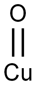 Cupric oxide Structure