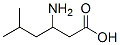 (+-)-3-氨基-5-甲基己酸,131725-47-8,结构式