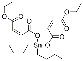 ethyl (Z,Z)-9,9-dibutyl-4,7,11-trioxo-3,8,10-trioxa-9-stannatetradeca-5,12-dien-14-oate  Structure