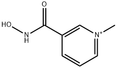 Pyridinium,  3-[(hydroxyamino)carbonyl]-1-methyl- 结构式