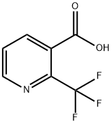 2-(Trifluoromethyl)nicotinic acid Struktur