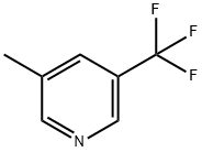 3-甲基-5-(三氟甲基)吡啶 结构式