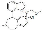 7-chloro-5-(2,3-dihydrobenzofuran-7-yl)-7-methoxymethyloxy-3-methyl-2,3,4,5-tetrahydro-1H-3-benzazepine Structure