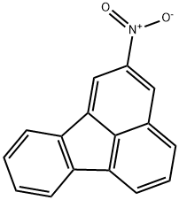 2-ニトロフルオランテン 化学構造式