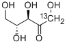 D-[1-13C]ERYTHRO-PENT-2-ULOSE Struktur