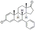 7-phenyl-1,4,6-androstatriene-3,17-dione 结构式