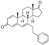 7-phenethyl-1,4,6-androstatriene-3,17-dione Structure