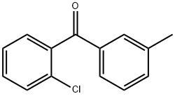 (2-氯苯基)(间甲苯基)甲酮, 131822-46-3, 结构式