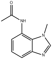 Acetamide, N-(1-methyl-7-benzimidazolyl)- (8CI) Structure