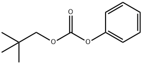 Carbonic acid (2,2-dimethylpropyl)phenyl ester Struktur