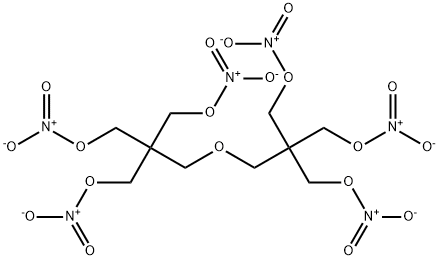 二硝酸2,2,6,6-テトラ(ニトロオキシメチル)-4-オキサヘプタン-1,7-ジイル 化学構造式