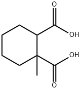 1-methylcyclohexane-1,2-dicarboxylic acid Structure