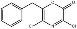 2H-1,4-Oxazin-2-one,  3,5-dichloro-6-(phenylmethyl)-|