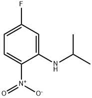 5-Fluoro-N-isopropyl-2-nitroaniline Struktur