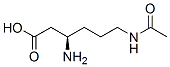 N'-acetyl-beta-lysine Structure