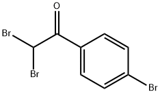 α,α,4-三溴苯乙酮,13195-79-4,结构式