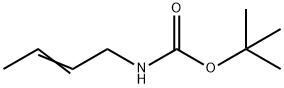 Carbamic acid, 2-butenyl-, 1,1-dimethylethyl ester (9CI) Structure