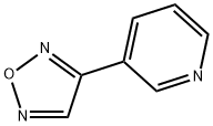 3-(3-吡啶基)-1,2,5-噁二唑, 131988-03-9, 结构式