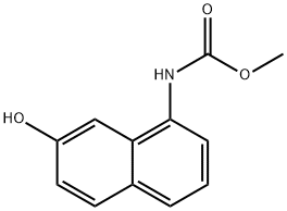 1-Methoxycarbonylamino-7-naphthol  Structure